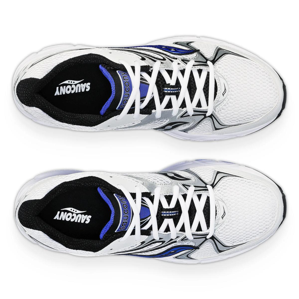 [S70812-4] MENS SAUCONY RIDE MILLENNIUM 'WHITE/ROYAL'