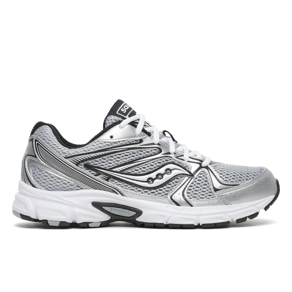 [S70812-70] MENS SAUCONY RIDE MILLENNIUM 'SILVER/BLACK'