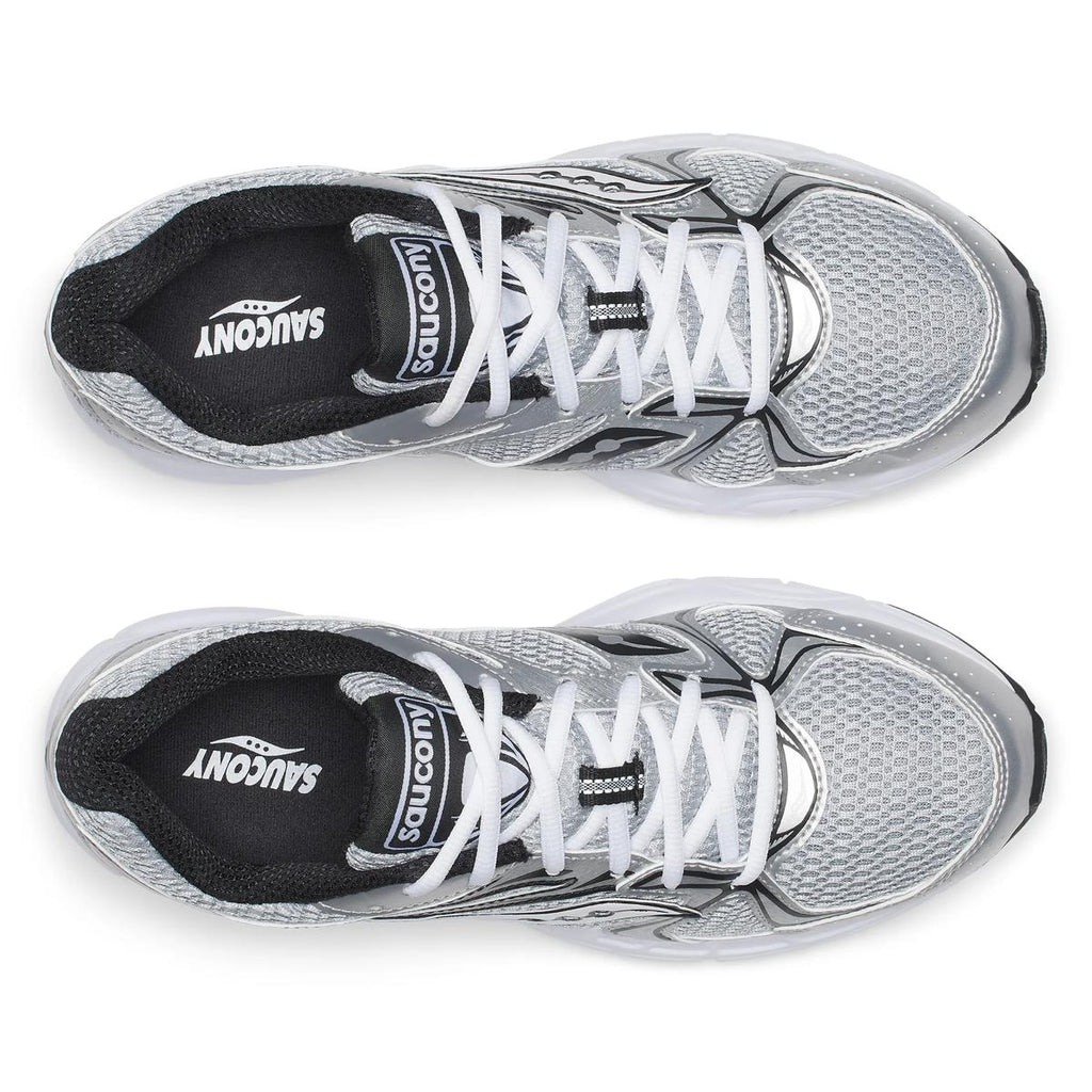 [S70812-70] MENS SAUCONY RIDE MILLENNIUM 'SILVER/BLACK'