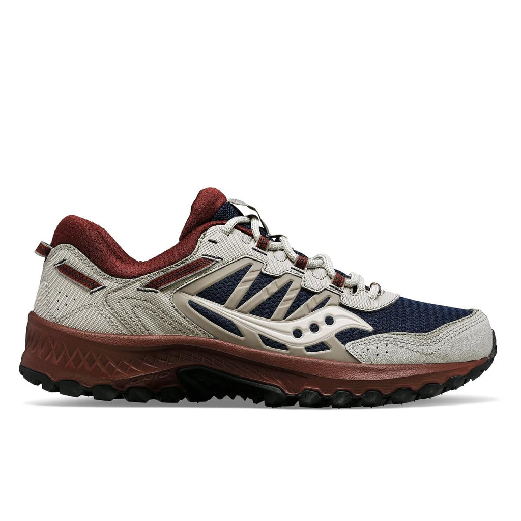 [S70814-3] MENS SAUCONY GRID PEAK 'NAVY/DOVE'