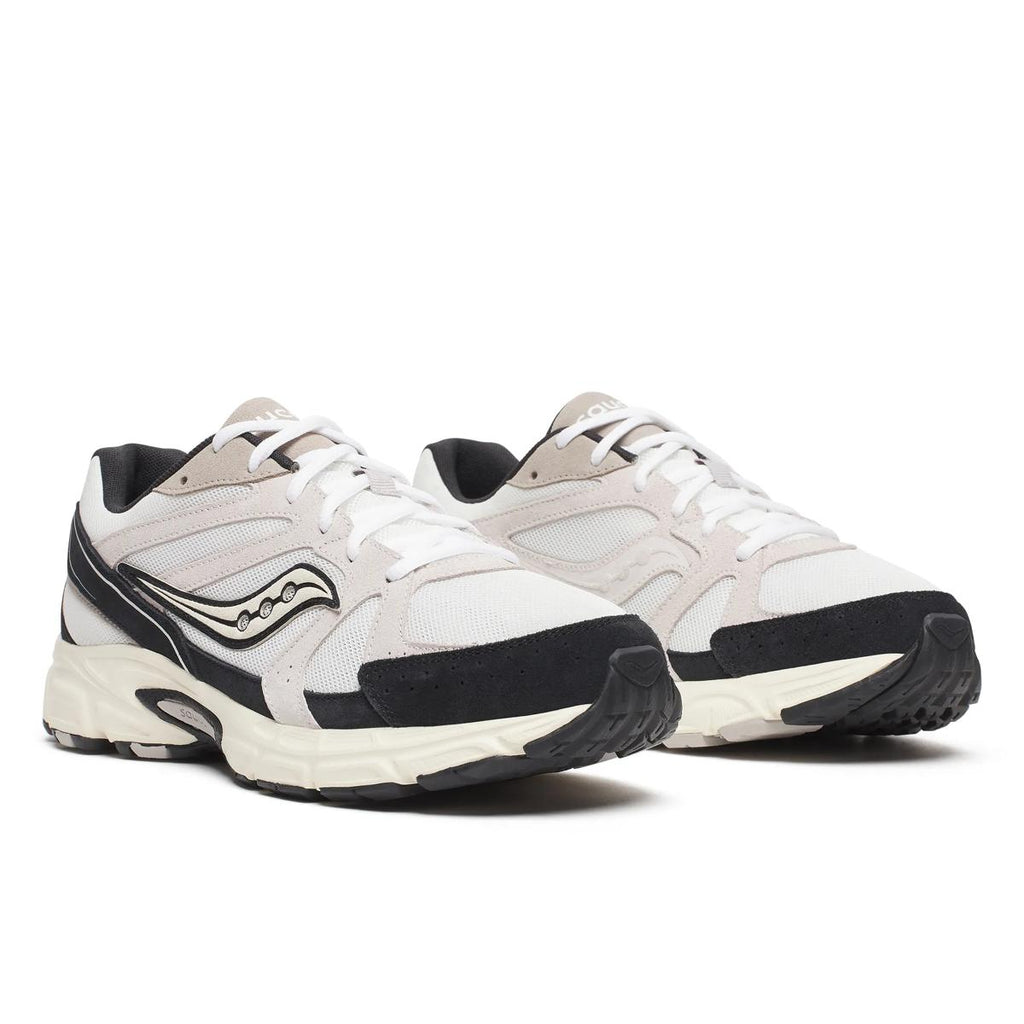 [S70856-4] MENS SAUCONY RIDE MILLENIUM 'WHITE/BLACK'