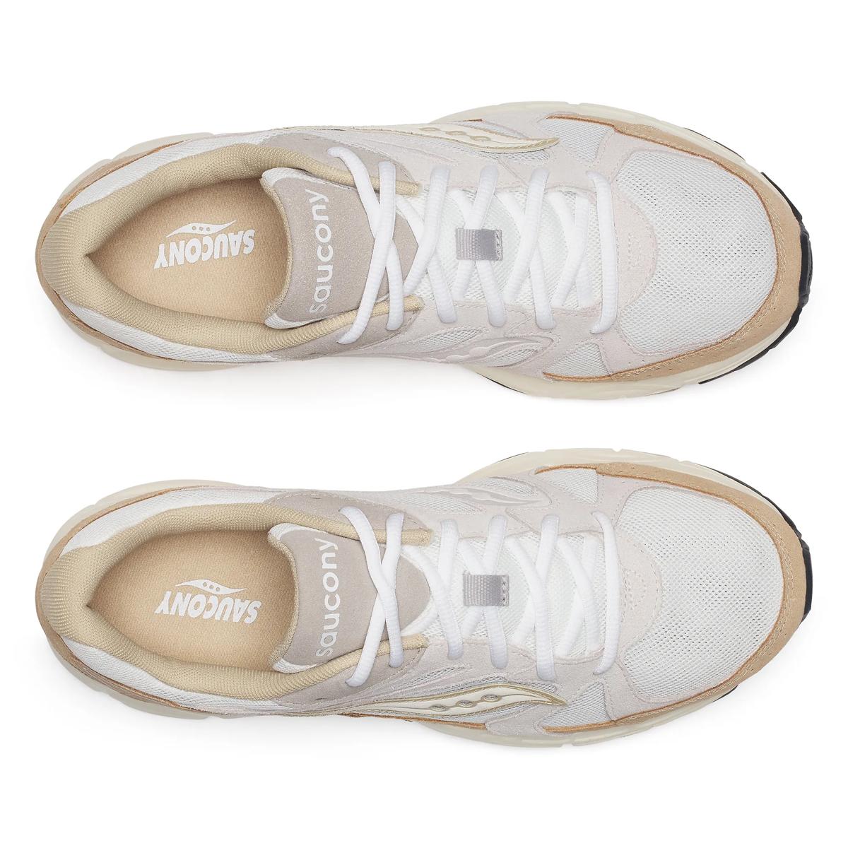 [S70856-6] MENS SAUCONY RIDE MILLENIUM 'WHITE/SAND'
