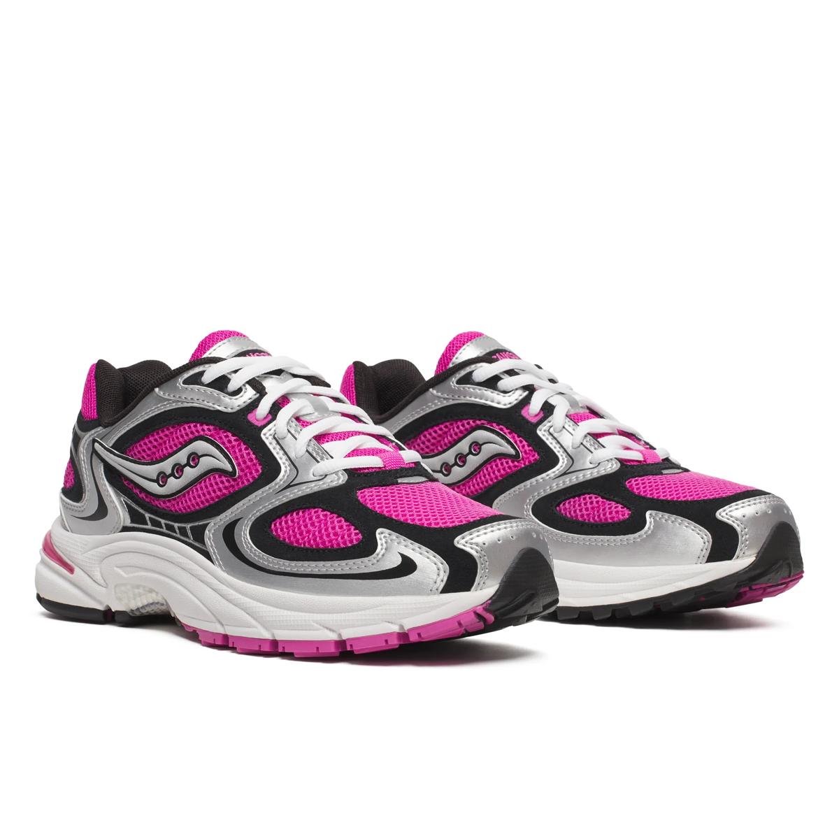 [S70899-7] MENS SAUCONY GRID JAZZ 9 'PINK/SILVER'