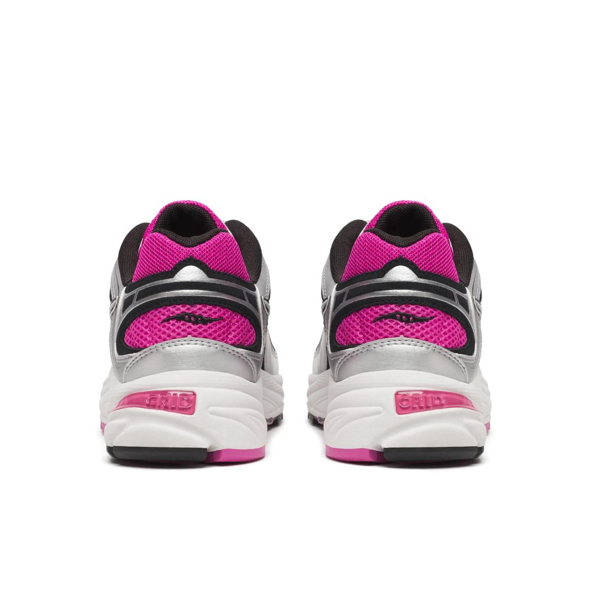 [S70899-7] MENS SAUCONY GRID JAZZ 9 'PINK/SILVER'