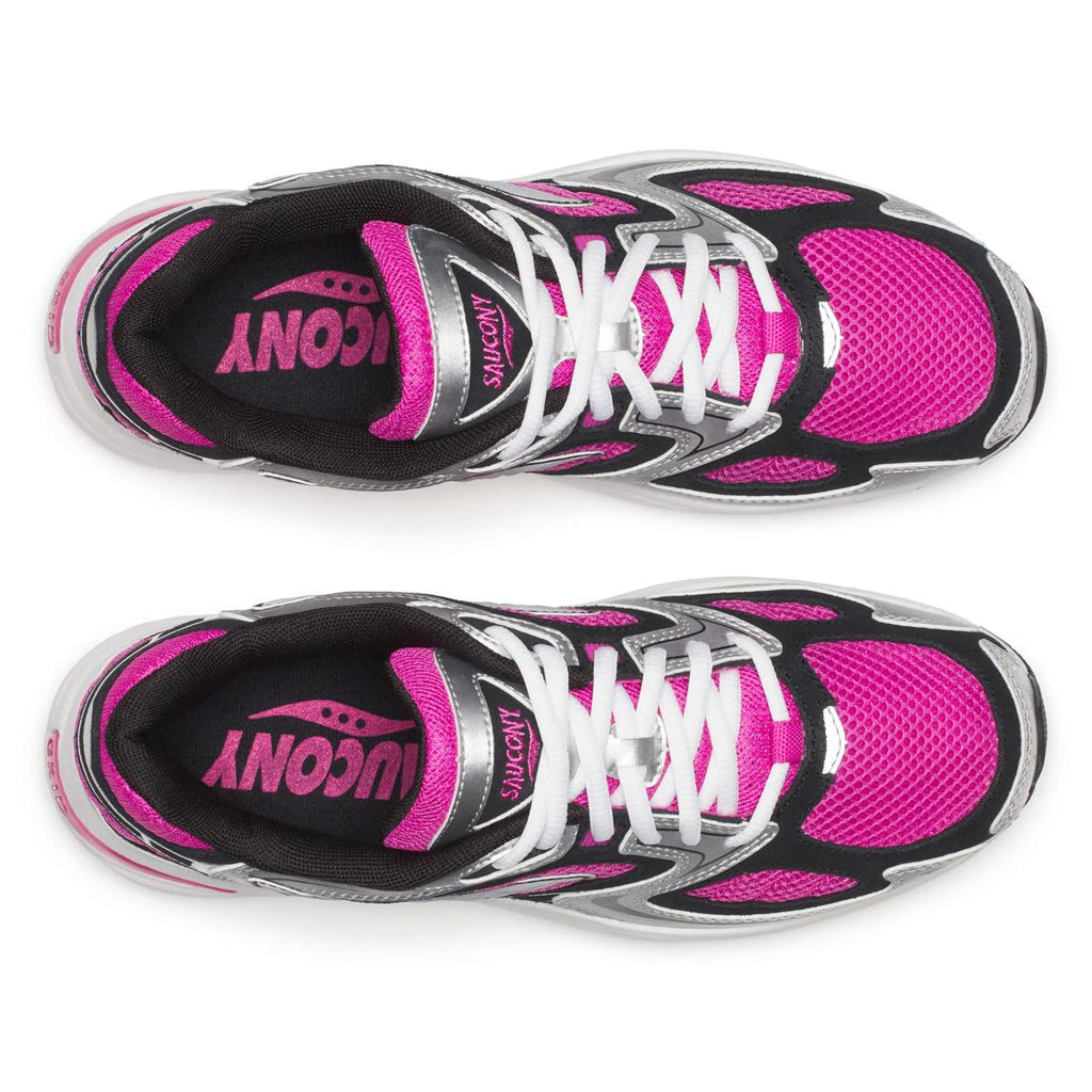 [S70899-7] MENS SAUCONY GRID JAZZ 9 'PINK/SILVER'