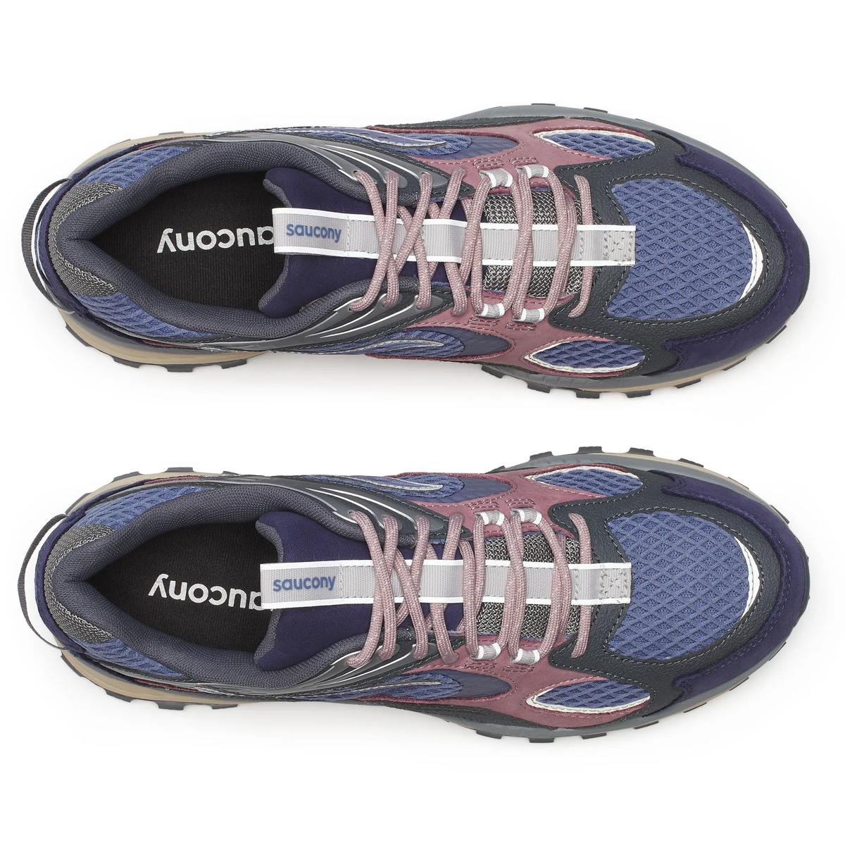 [S70902-1] MENS SAUCONY GRID AURA X 'BLUE/MULTI'