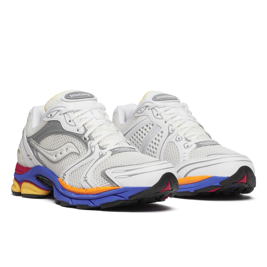 [S70905-2] MENS SAUCONY PROGRID TRIUMPH 4 'WHITE/MULTI'