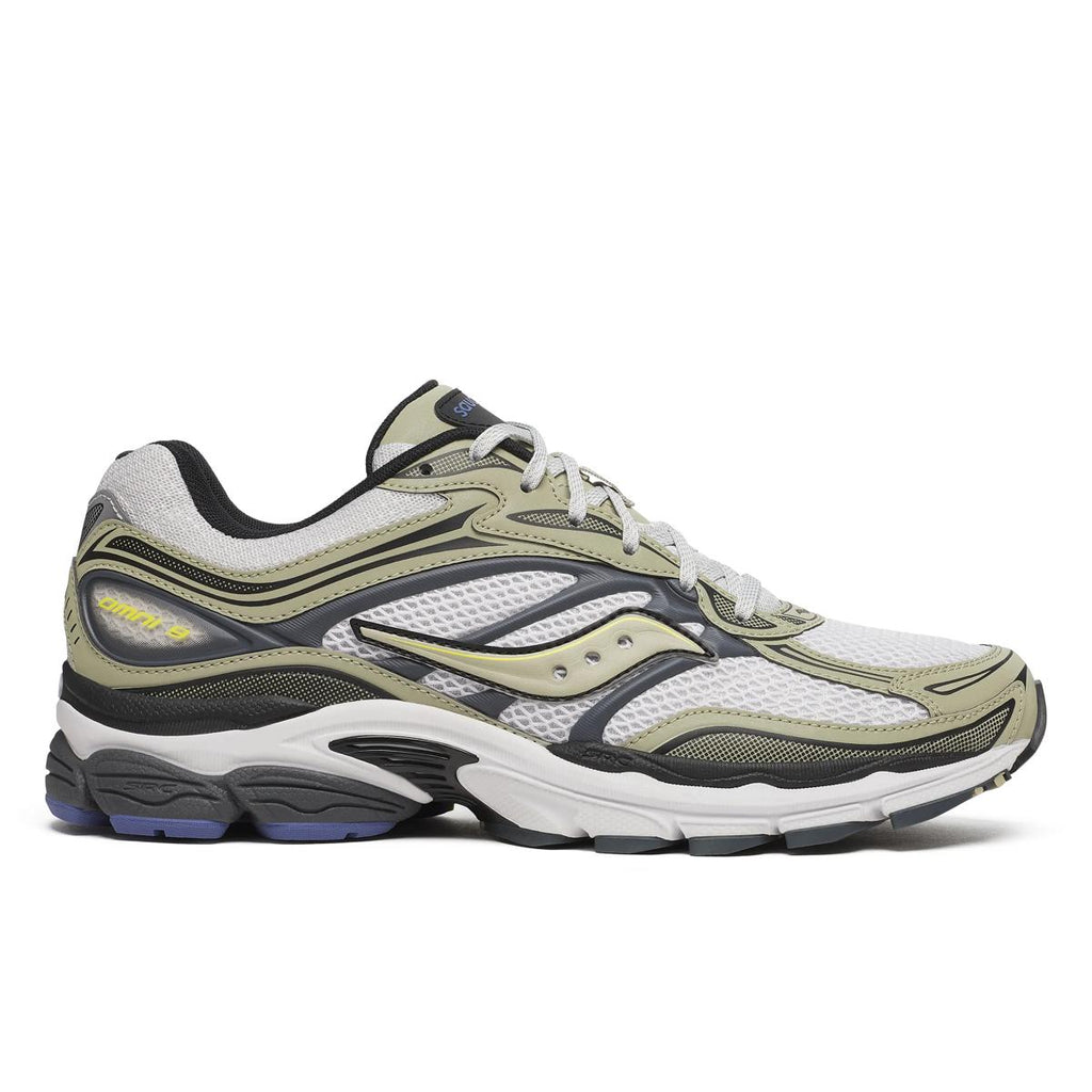 [S70907-2] MENS SAUCONY PROGRID OMNI 9 'WHITE/GOLD'