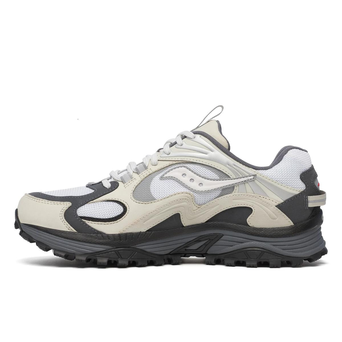 [S70908-1] MENS SAUCONY GRID AURA X 'WHITE/SILVER'