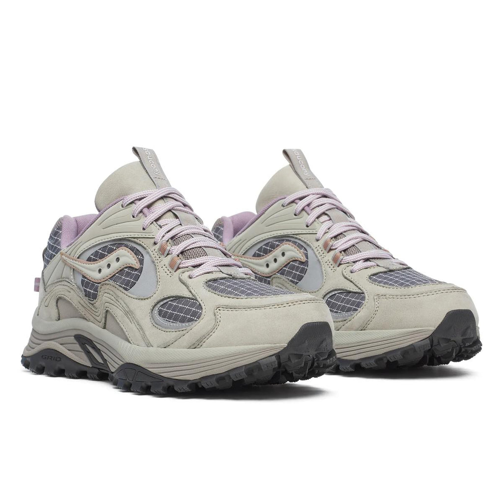 [S70924-2] MENS SAUCONY GRID AURA X 'GREY/AGAVE'