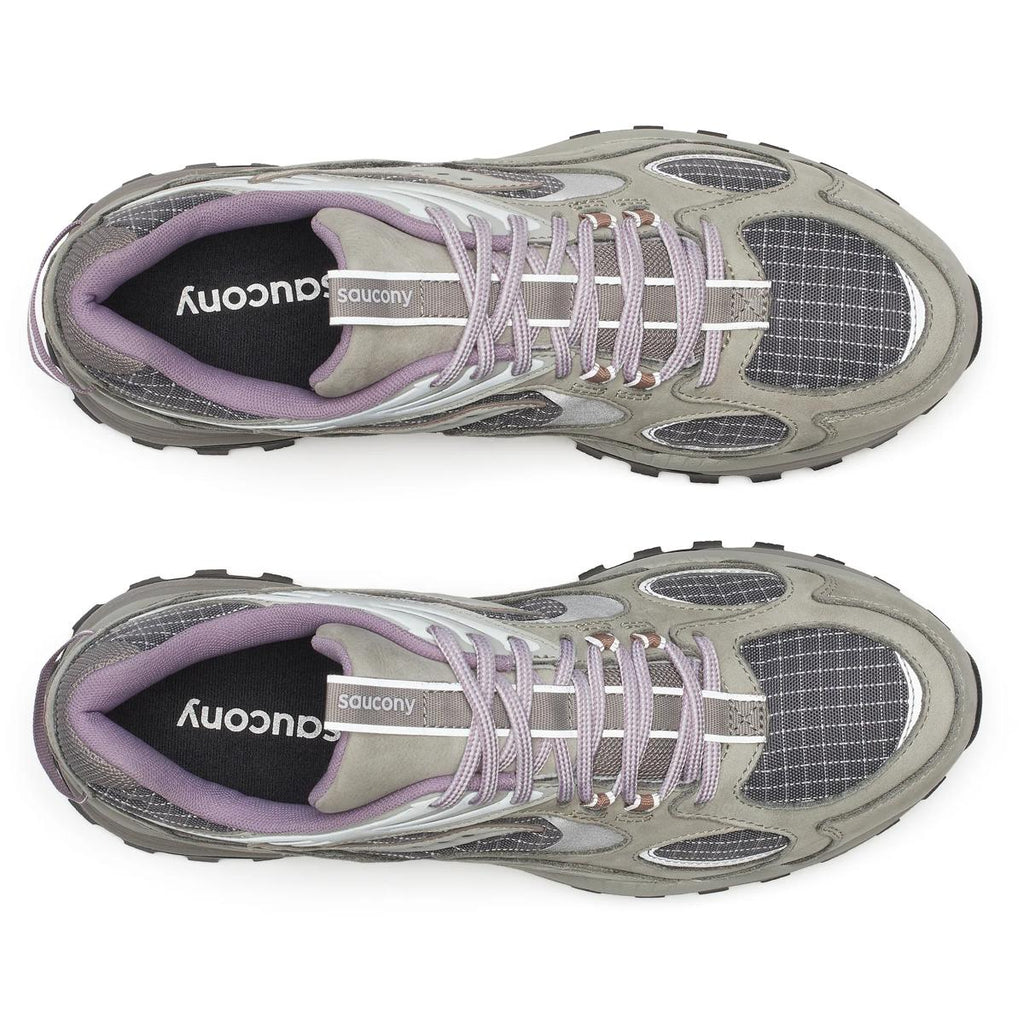 [S70924-2] MENS SAUCONY GRID AURA X 'GREY/AGAVE'