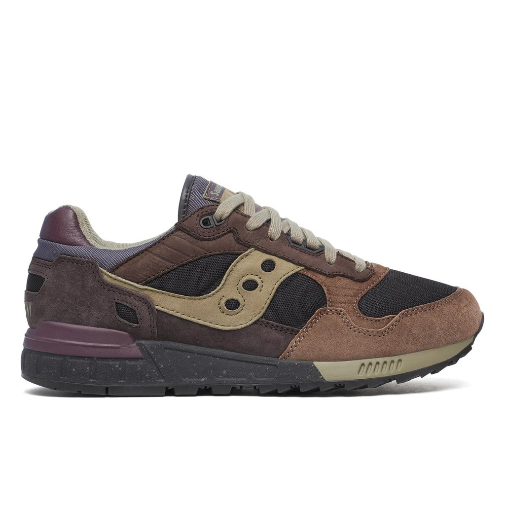 [S70944-1] MENS SAUCONY SHADOW 5000 'DARK GREY/PLUM'