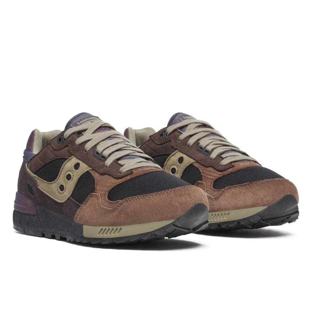 [S70944-1] MENS SAUCONY SHADOW 5000 'DARK GREY/PLUM'