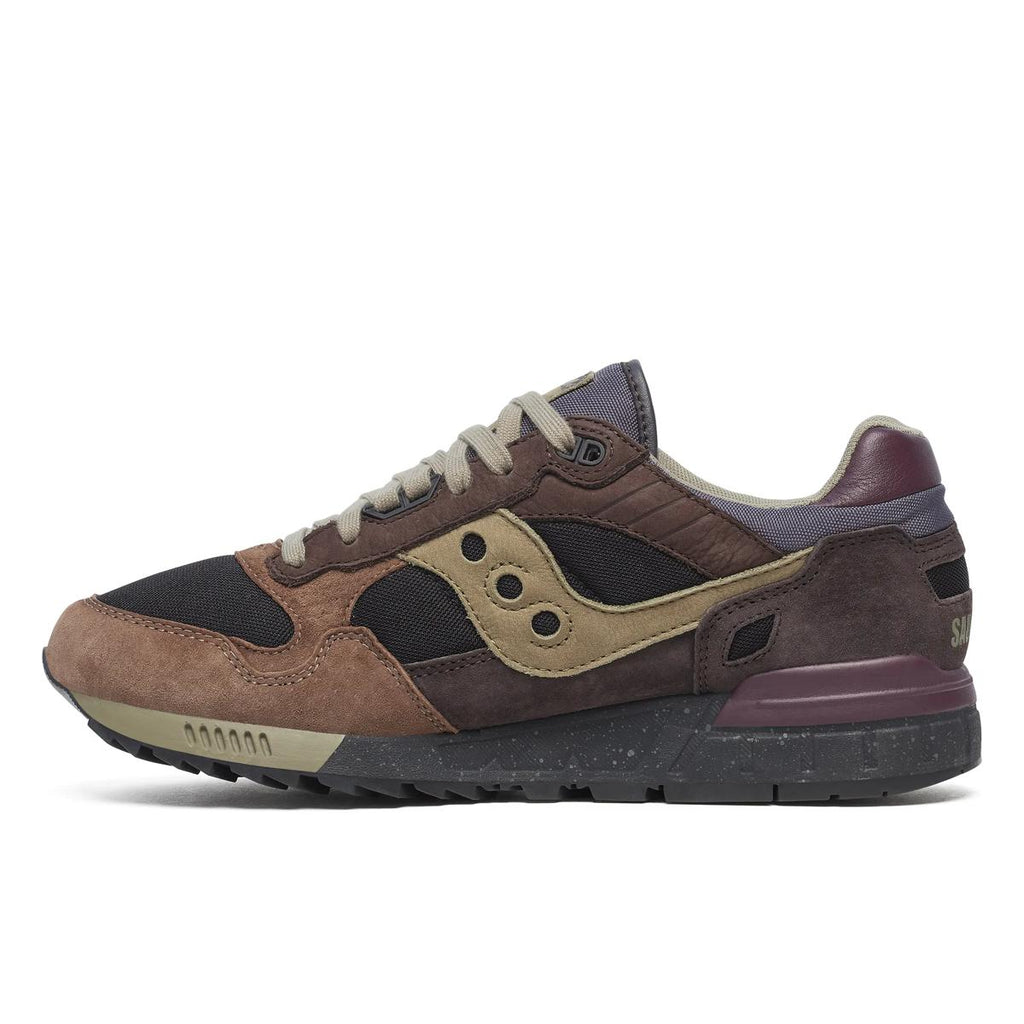 [S70944-1] MENS SAUCONY SHADOW 5000 'DARK GREY/PLUM'
