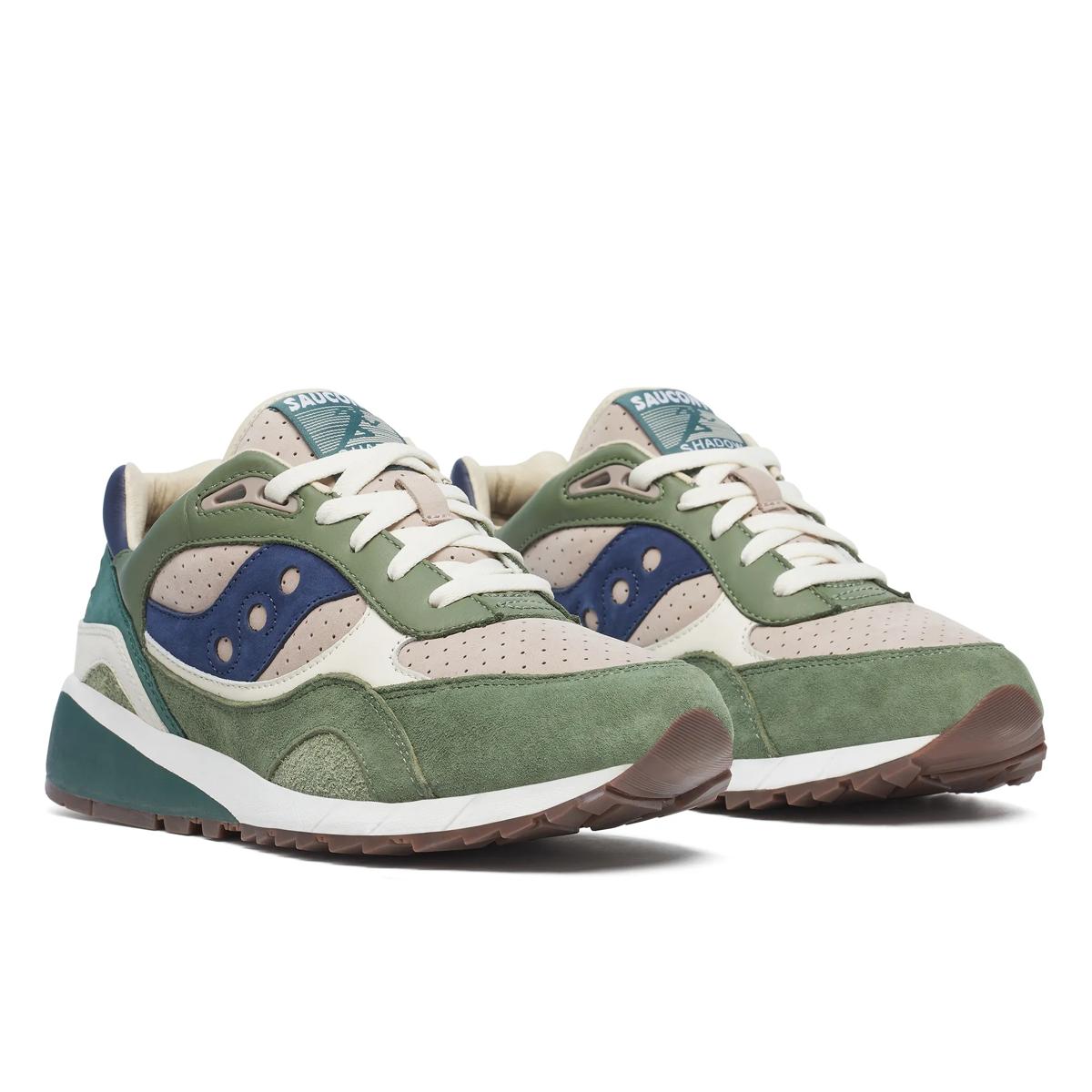 [S70945-2] MENS SAUCONY SHADOW 6000 'BEIGE/GREEN'