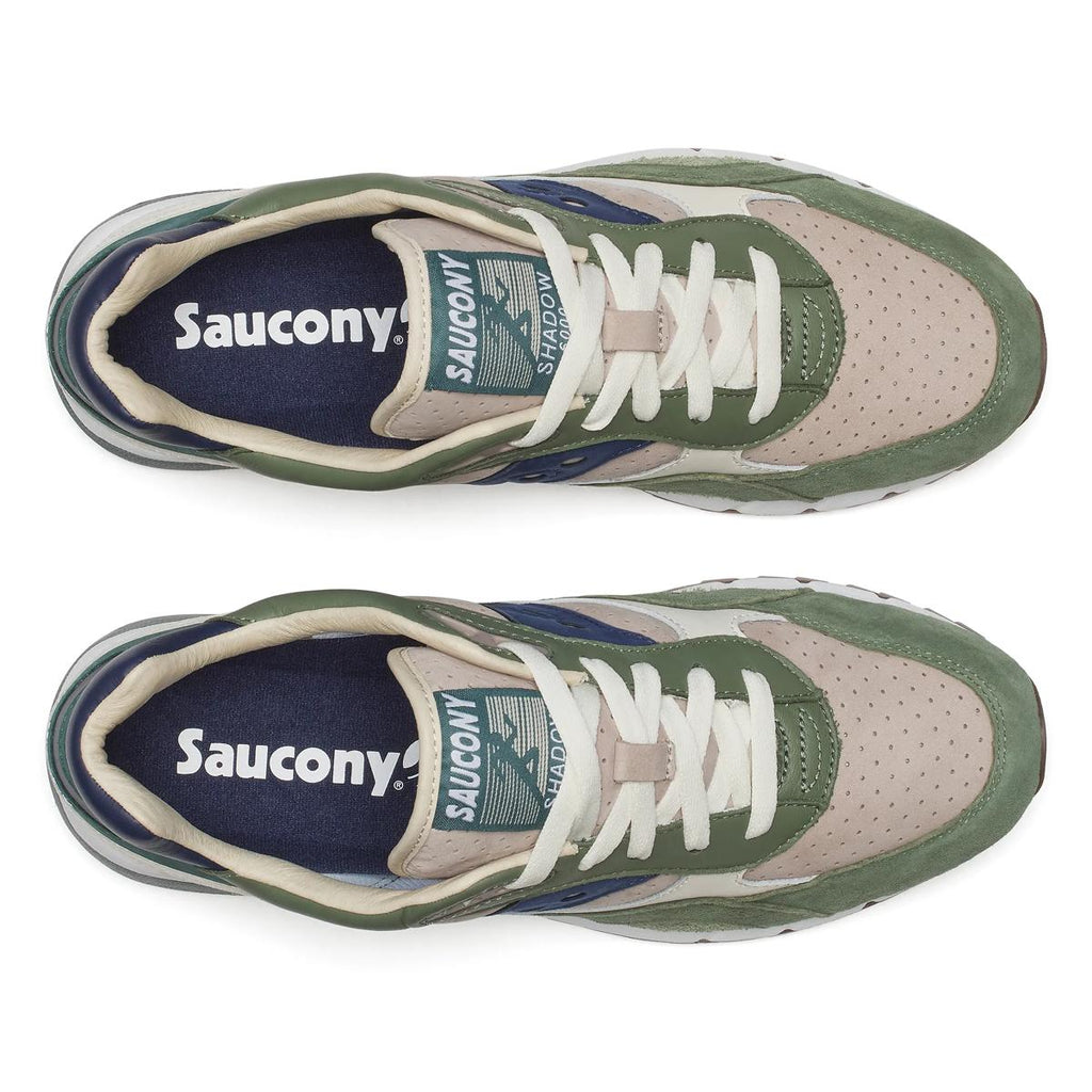 [S70945-2] MENS SAUCONY SHADOW 6000 'BEIGE/GREEN'
