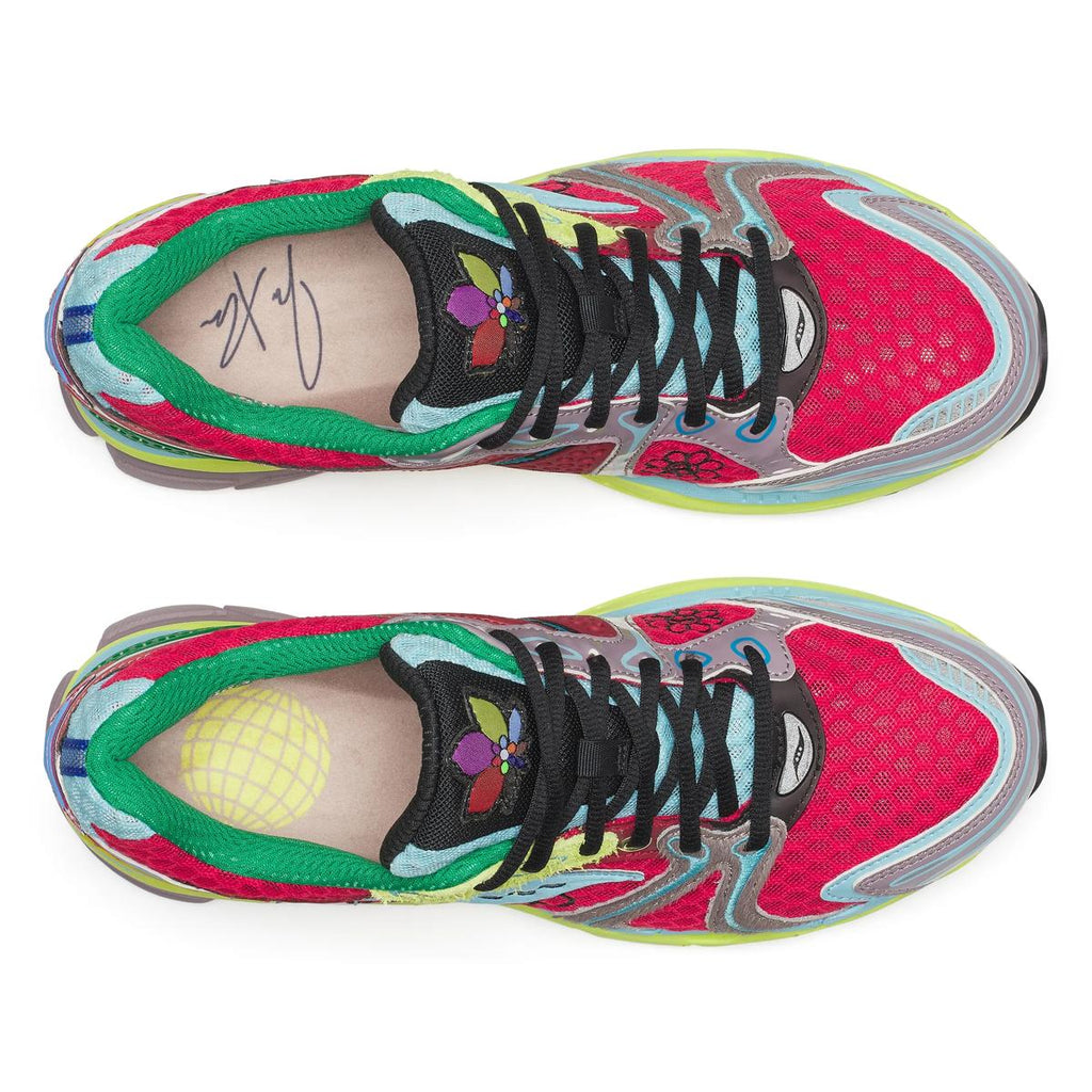 [S70966-1] MENS SAUCONY PROGRID TRIUMPH 4'JAE TIPS FLOWERS GROW UPTOWN POISON IVY'