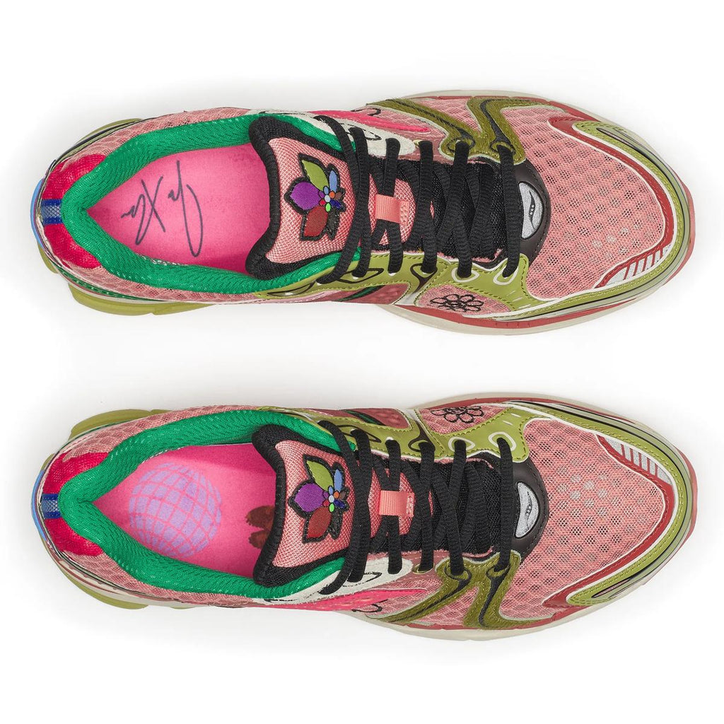 [S70966-2] MENS SAUCONY PROGRID TRIUMPH 4 'JAE TIPS FLOWERS GROW UPTOWN VIRGINIA CREEPER'
