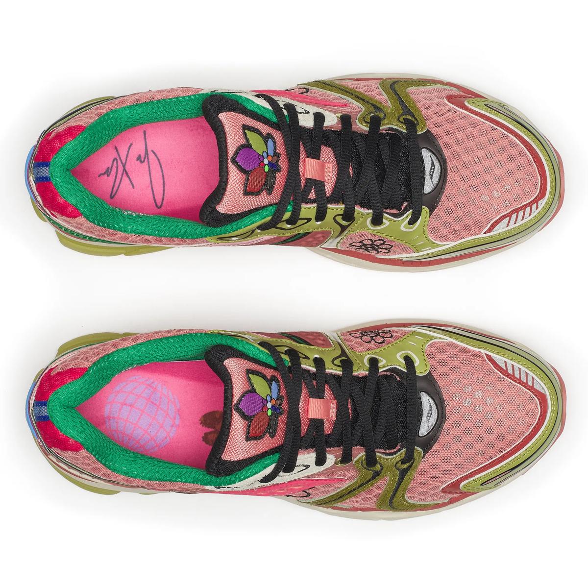 [S70966-2] MENS SAUCONY PROGRID TRIUMPH 4 'JAE TIPS FLOWERS GROW UPTOWN VIRGINIA CREEPER'
