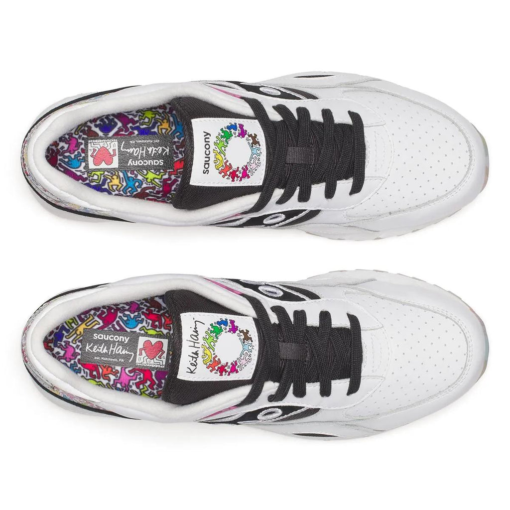 [S70973-1] MENS SAUCONY SHADOW 6000 'KEITH HARING LOVE'