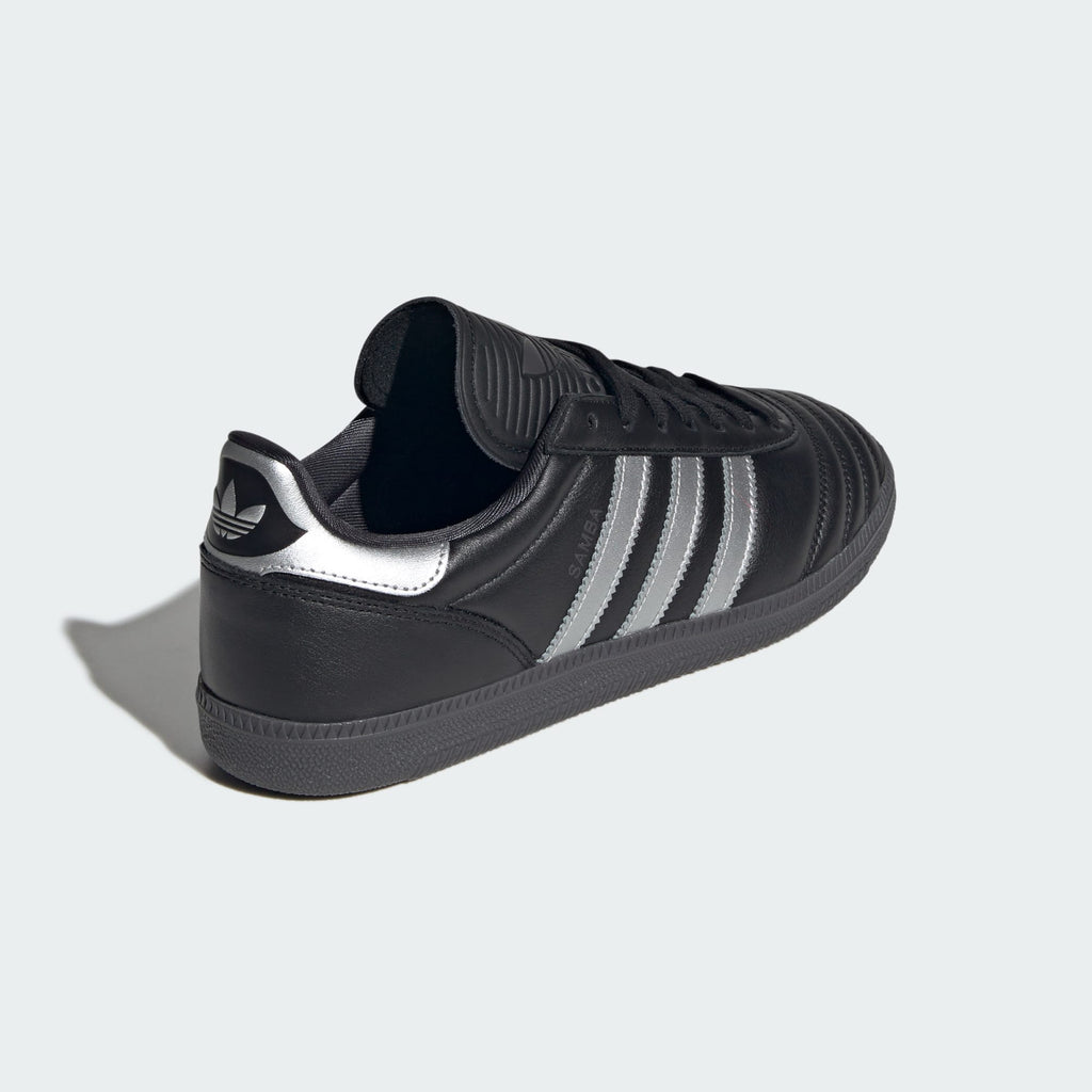 [HQ9241] MENS ADIDAS SAMBA JP 'BLACK SILVER METALLIC'