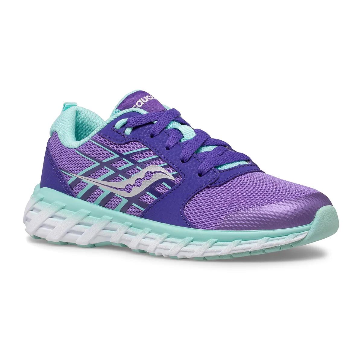 [SK165584] PRESCHOOL SAUCONY WIND 2.0 LITTLE KID 'PURPLE'