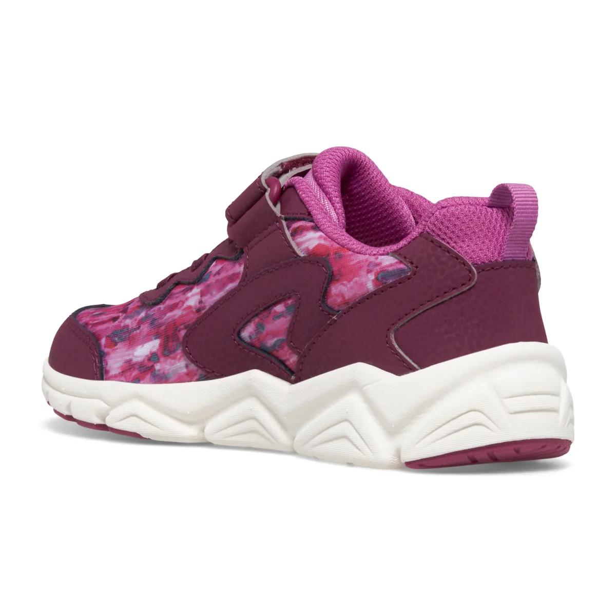 [SK167287-WIDE] PRESCHOOL SAUCONY FLASH A/C 3.0 (WIDE WIDTH) 'BURGUNDY'