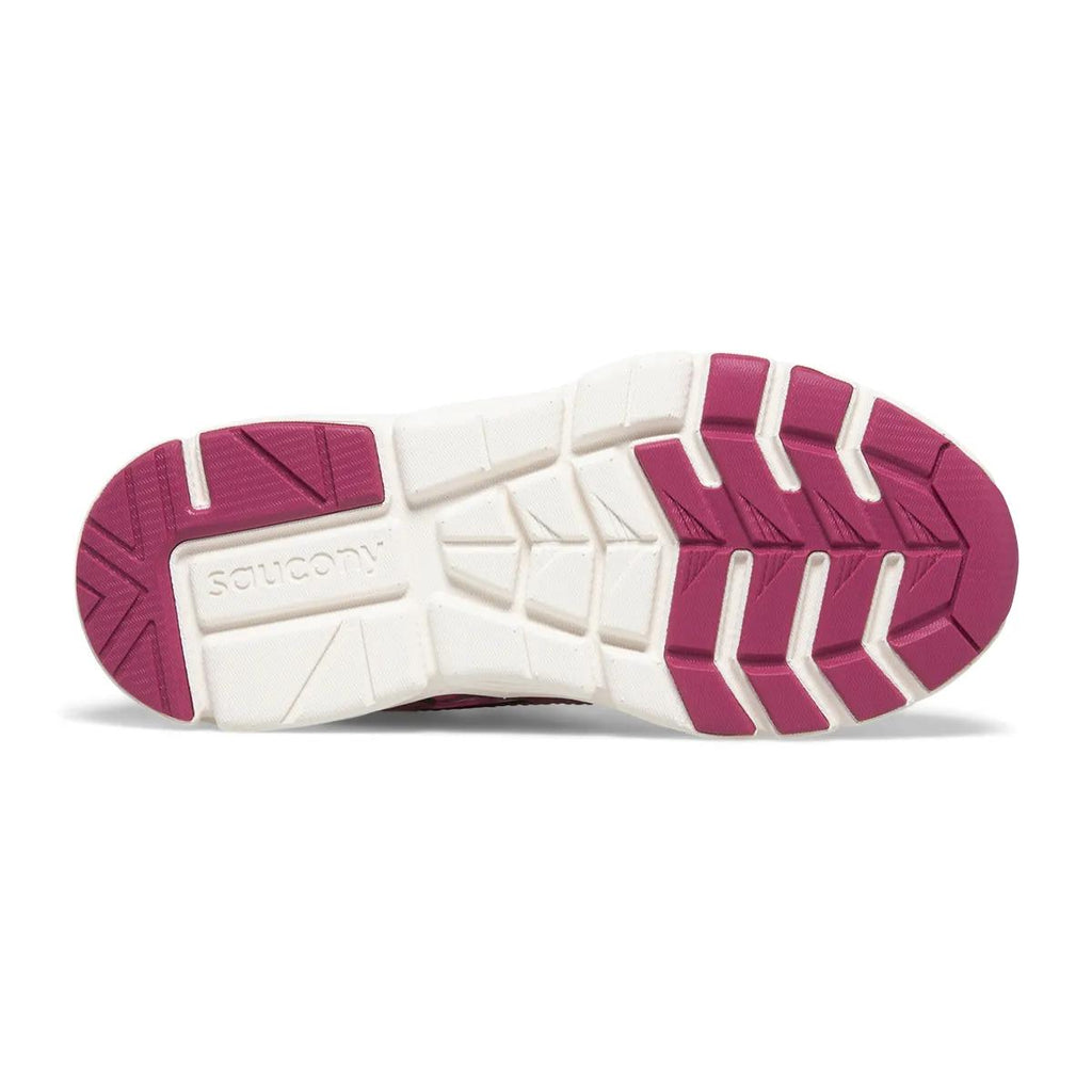 [SK167287-WIDE] PRESCHOOL SAUCONY FLASH A/C 3.0 (WIDE WIDTH) 'BURGUNDY'