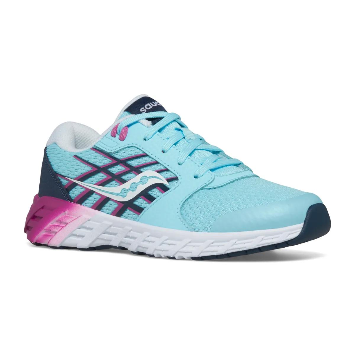 [SK167798] PRESCHOOL SAUCONY WIND 2.0 'BLUE/PINK'
