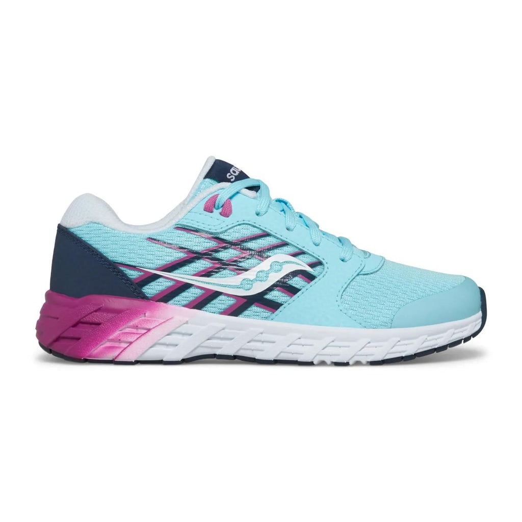 [SK167798] PRESCHOOL SAUCONY WIND 2.0 'BLUE/PINK'