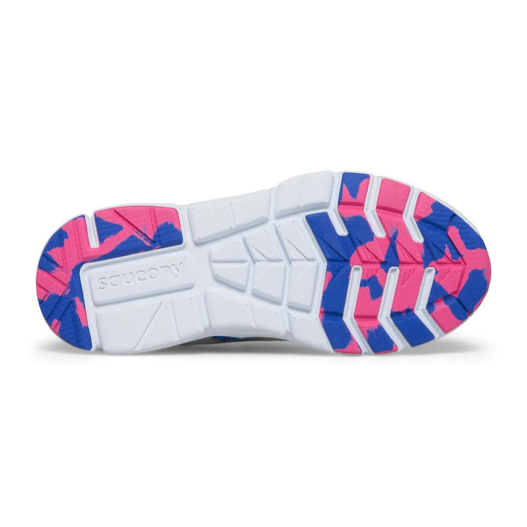 [SK167805] PRESCHOOL SAUCONY FLASH A/C 3.0 'GREY/PINK/BLUE'