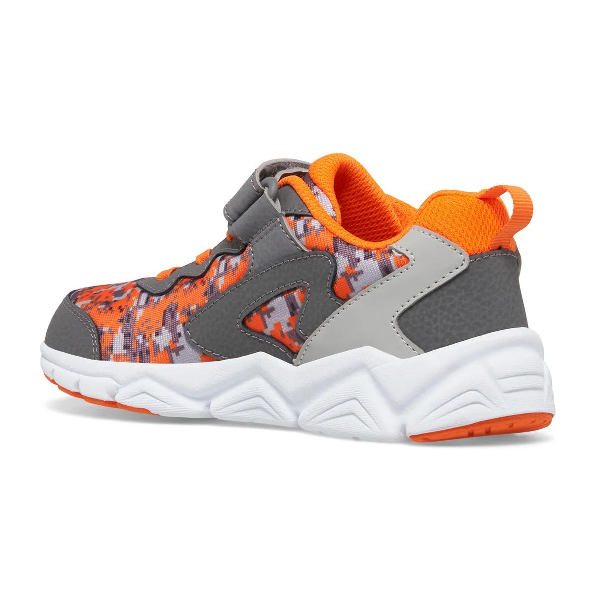 [SK267647] PRESCHOOL SAUCONY FLASH A/C 3.0 'ORANGE/CAMO'