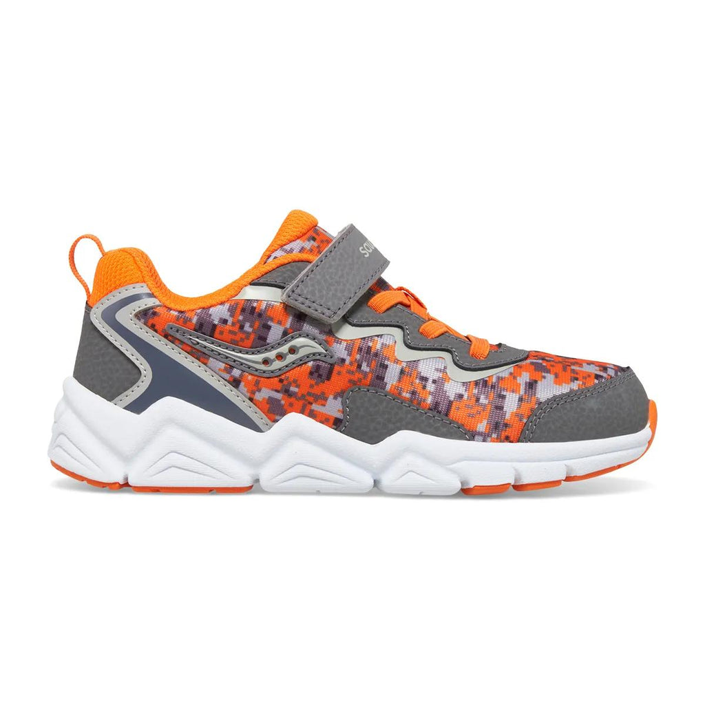 [SK267647] PRESCHOOL SAUCONY FLASH A/C 3.0 'ORANGE/CAMO'