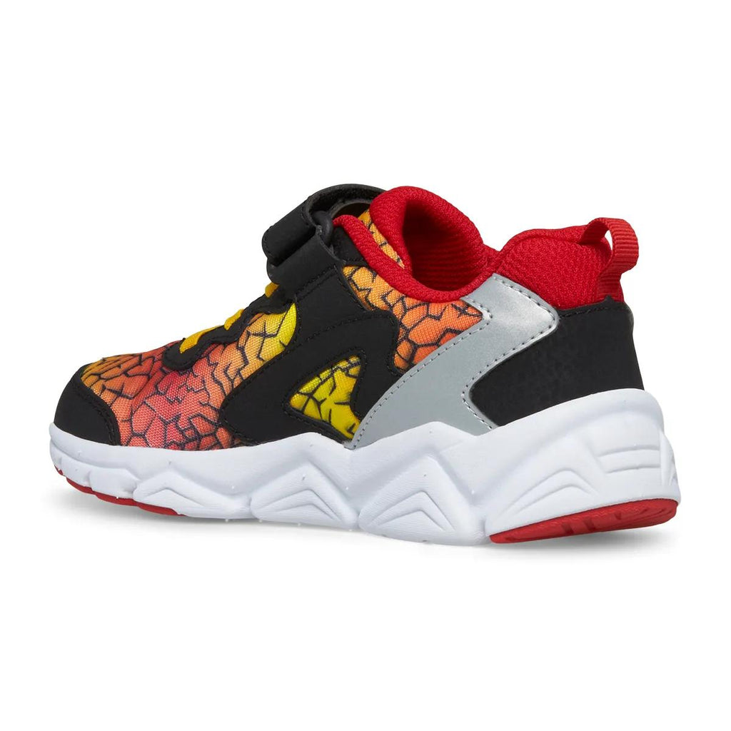 [SK267804] PRESCHOOL SAUCONY FLASH A/C 3.0 'BLACK/RED/YELLOW'