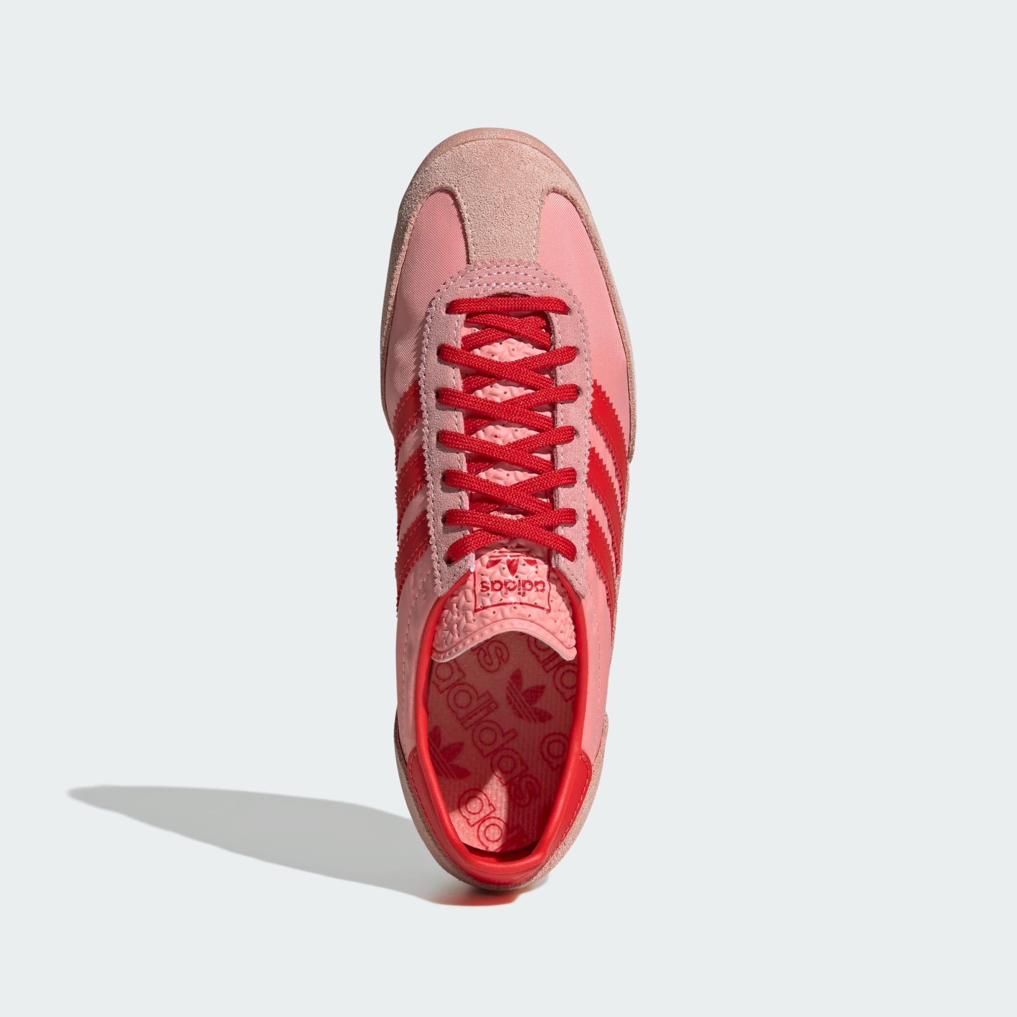 [JS2054] WOMENS ADIDAS SL 72 OG 'SEMI PINK SPARK RED'