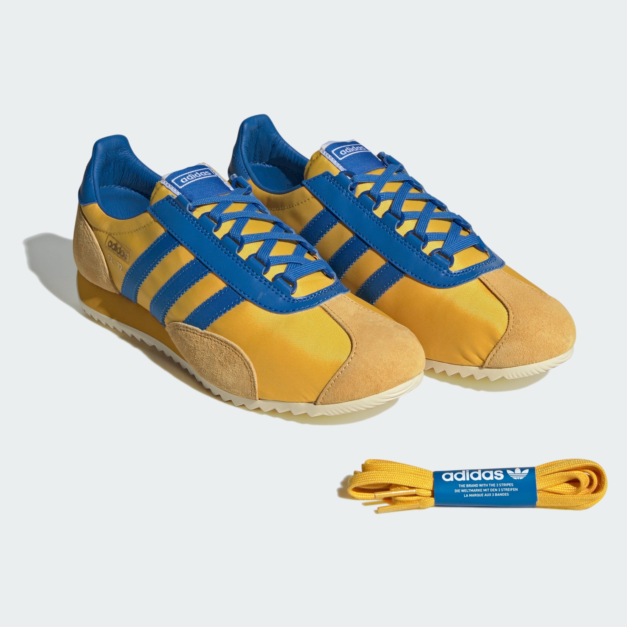 [JR3638] MENS ADIDAS SL 72 PT 'BOLD GOLD BRIGHT ROYAL'