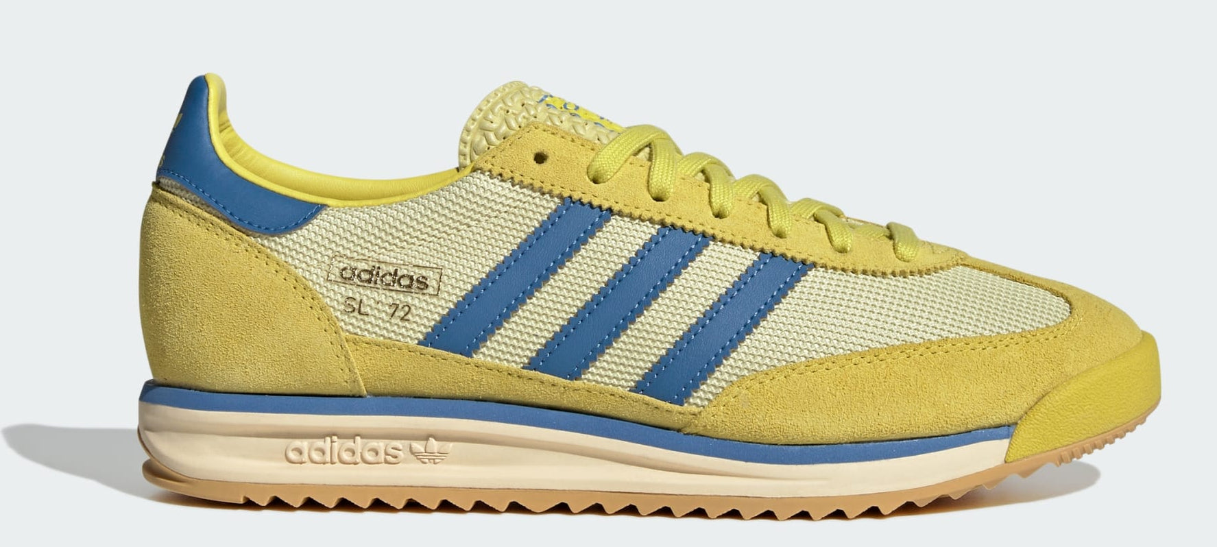[JH5101] MENS ADIDAS SL 72 RS 'PURE SULFUR FOCUS BLUE'
