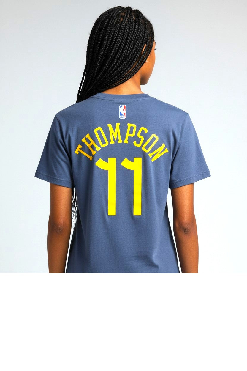 [AH1328-474] Womens Nike NBA GSW "The Bay" Name & Number Thompson T-shirt