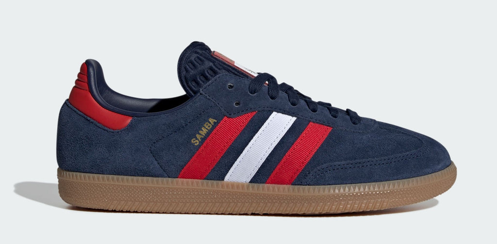 [IH6828] MENS ADIDAS SAMBA OG 'FIFA WORLD CUP 2026 NIGHT INDIGO SCARLET'
