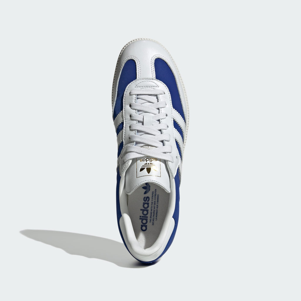 [JI3203] MENS ADIDAS SAMBA OG 'CRYSTAL WHITE ROYAL BLUE'