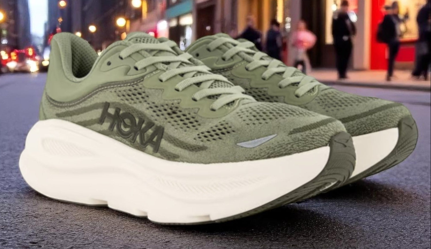 [1162011-SSSC] Mens Hoka One One Bondi 9 'Sea Moss Eucalyptus'