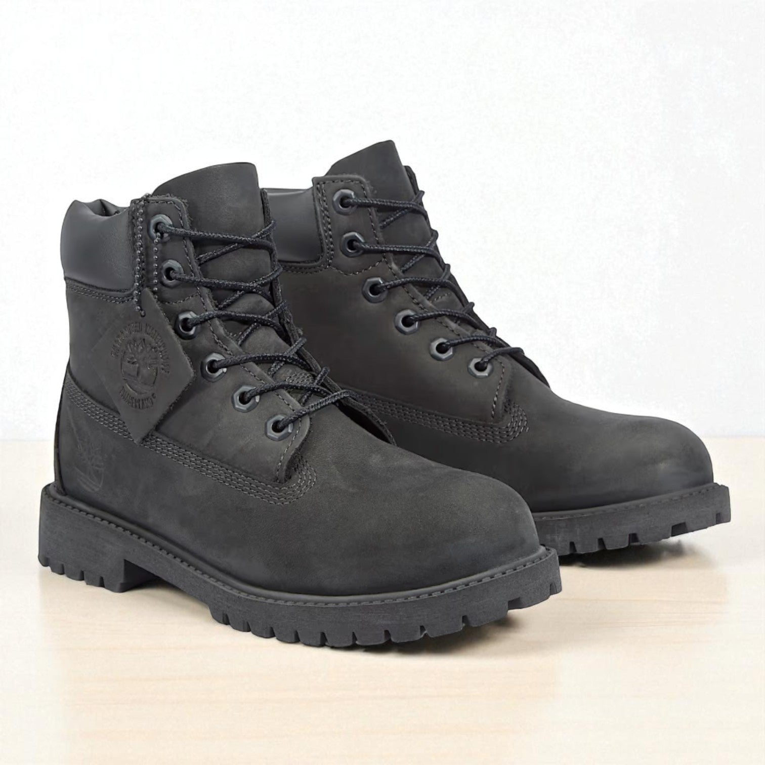 [TB112907001] GRADE SCHOOL TIMBERLAND PREMIUM 6-INCH WATERPROOF BOOT (GS)