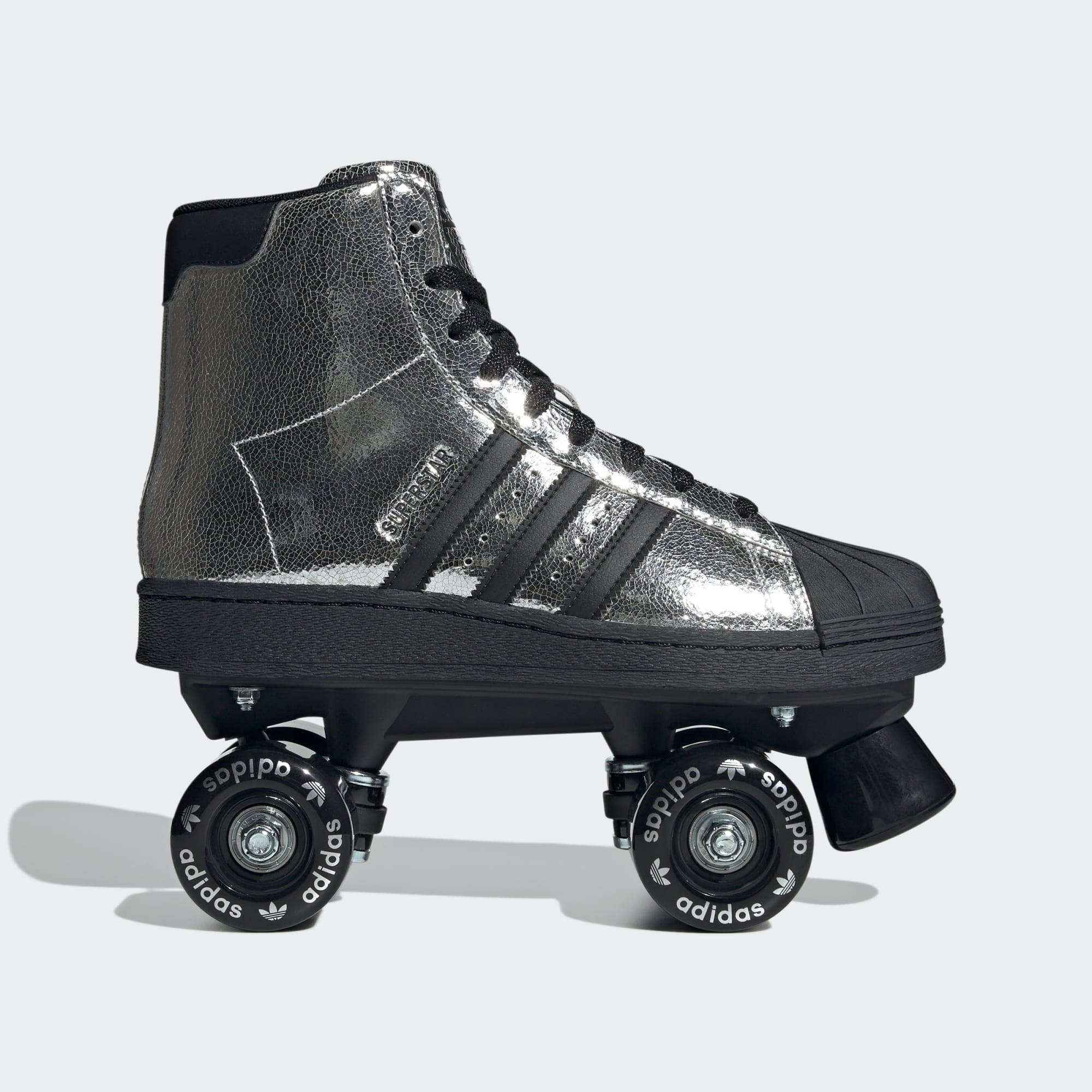 [JH5522] WOMENS ADIDAS SUPERSTAR 82 SKATE 'SILVER METALLIC'