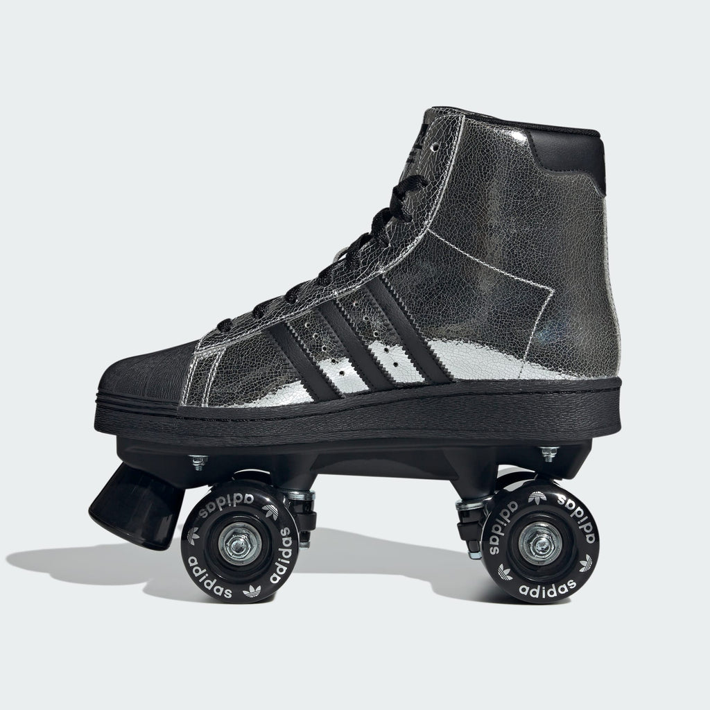 [JH5522] WOMENS ADIDAS SUPERSTAR 82 SKATE 'SILVER METALLIC'