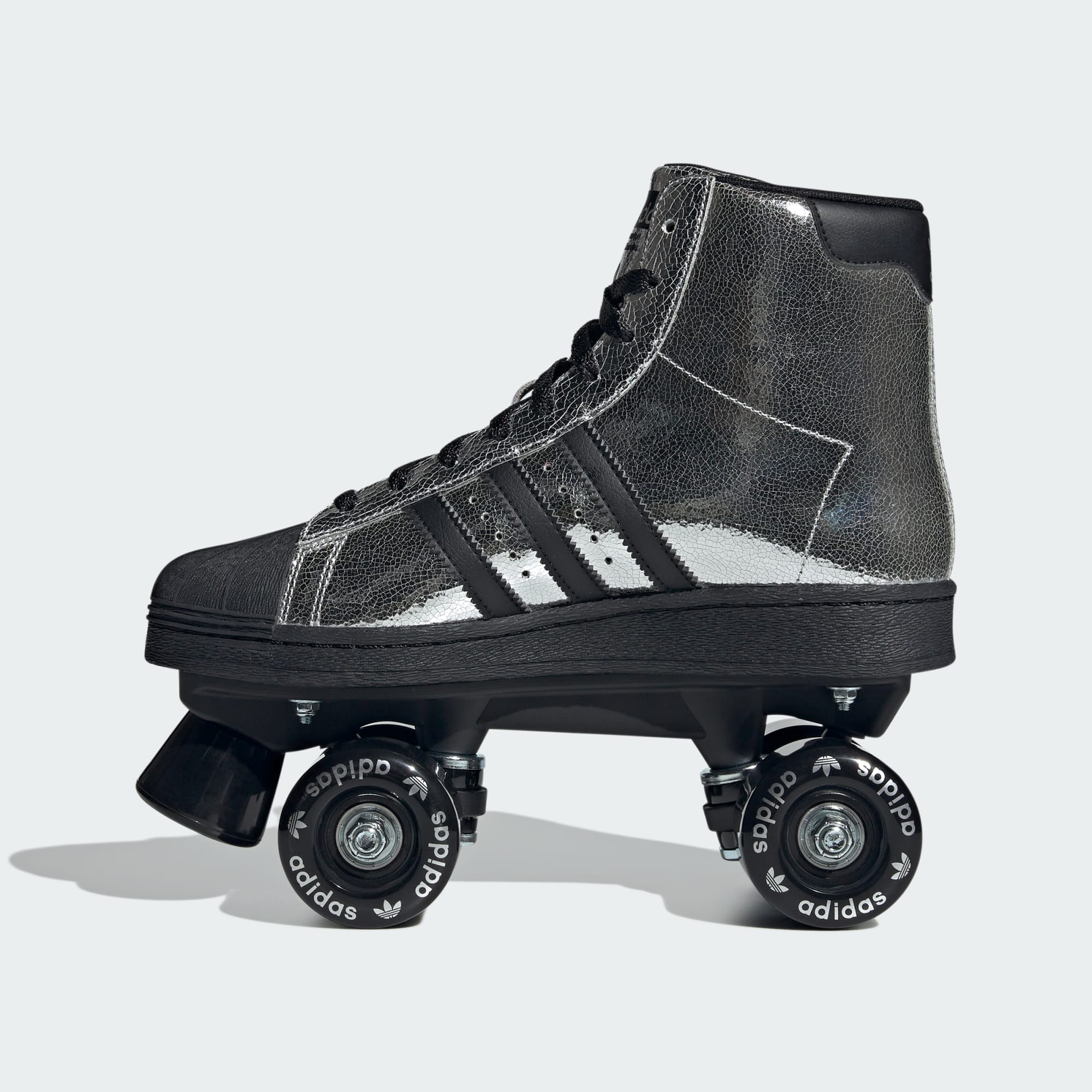 [JH5522] WOMENS ADIDAS SUPERSTAR 82 SKATE 'SILVER METALLIC'