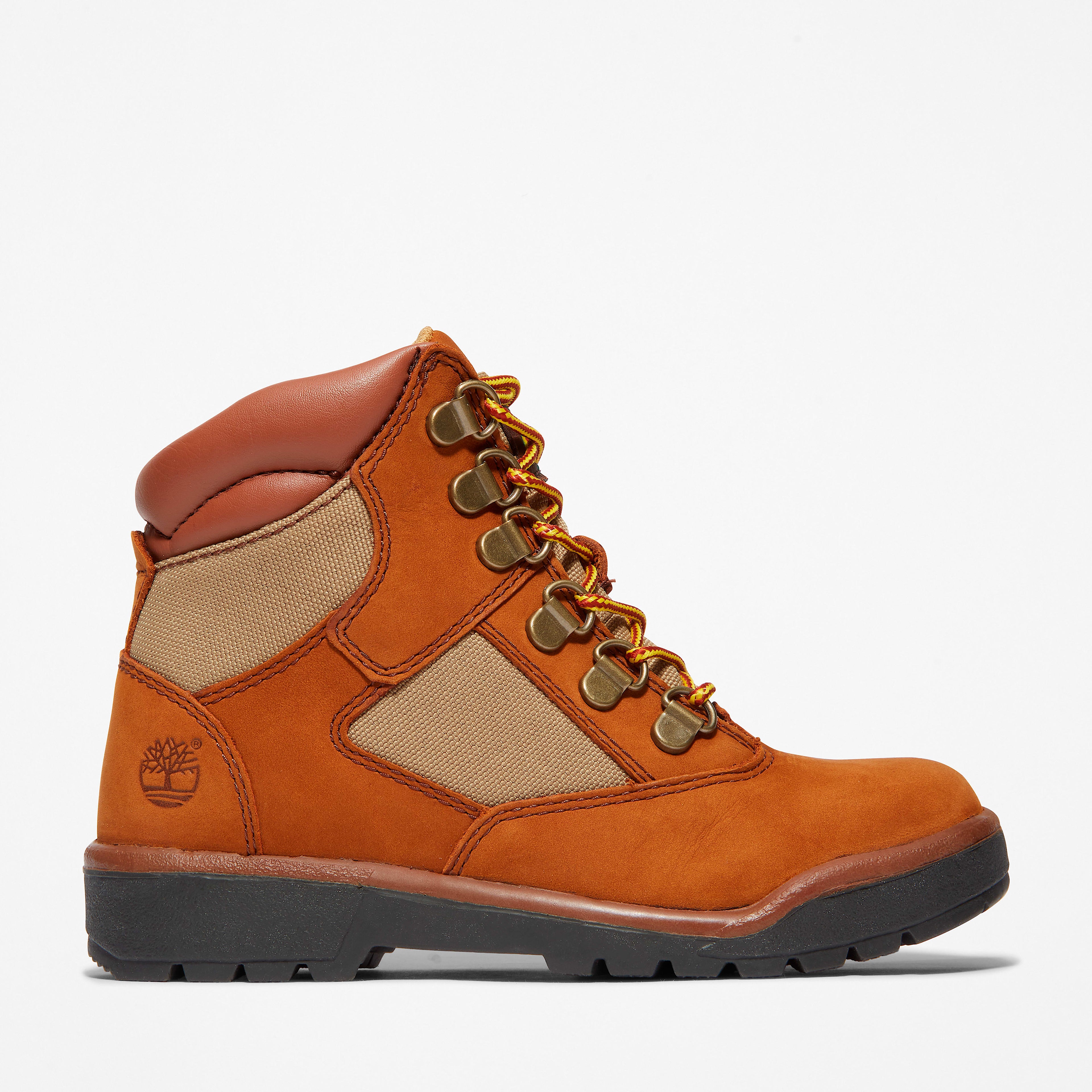 [TB044996210] Grade School Timberland 6 INCH FIELD BOOT JUNIOR 'MEDIUM BROWN'