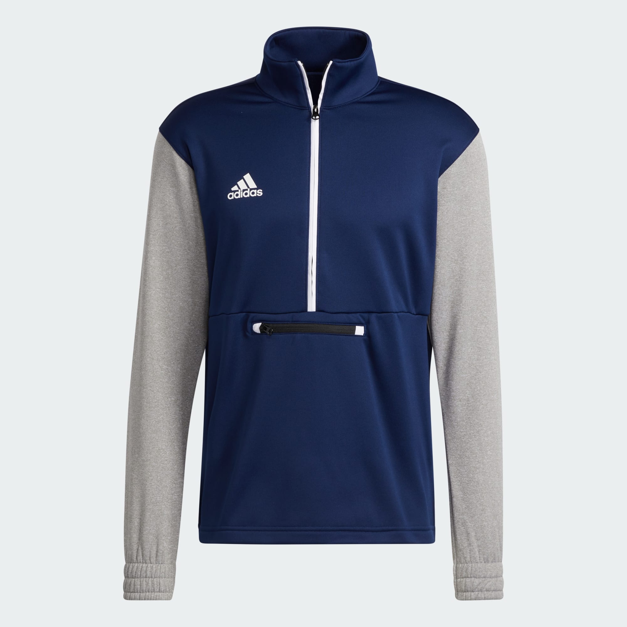 [HI0695] MENS ADIDAS TEAM ISSUE QUARTER-ZIP