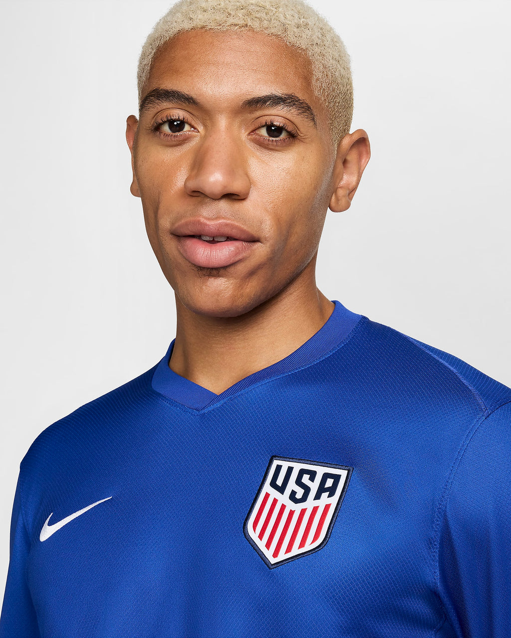 Mens Nike USMNT 2024 Stadium Away Soccer Long-Sleeve Dri-Fit Replica Jersey