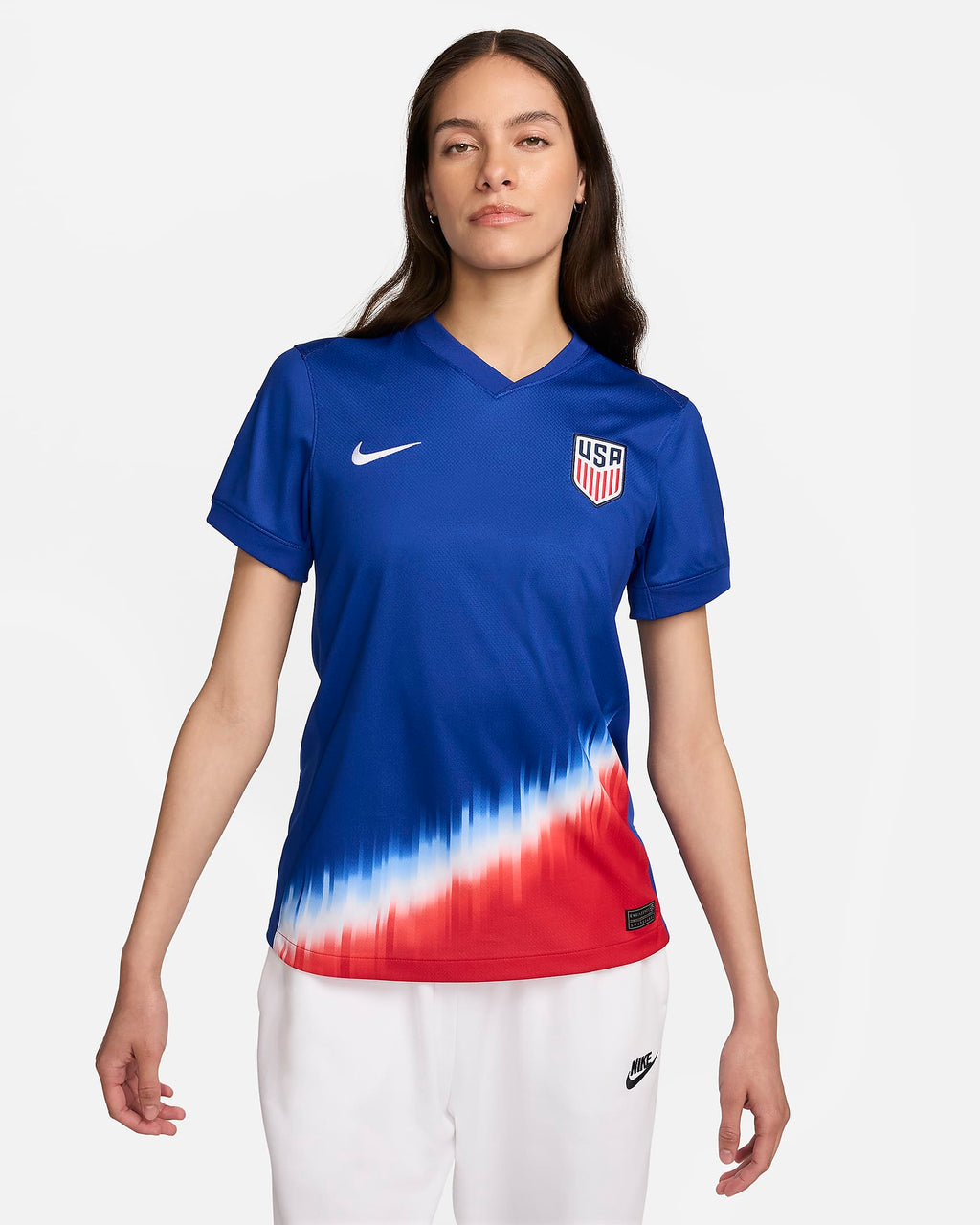 [FJ4327-417] Womens Nike USWNT 2024 Stadium Away Soccer Dri-Fit Replica Jersey