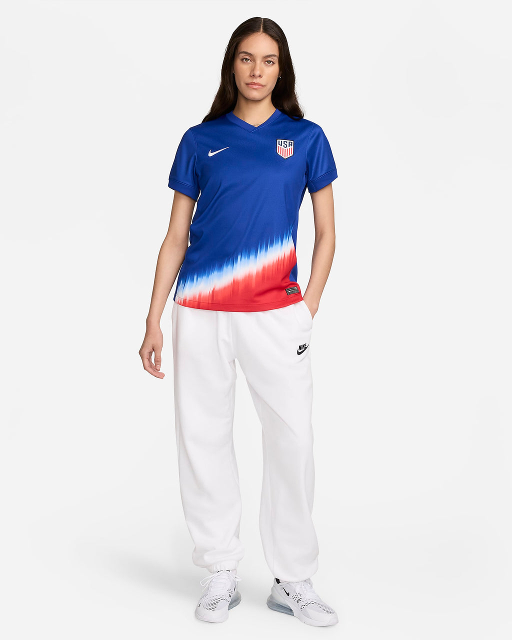 [FJ4327-417] Womens Nike USWNT 2024 Stadium Away Soccer Dri-Fit Replica Jersey